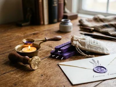 Violet Wax Seal Kit